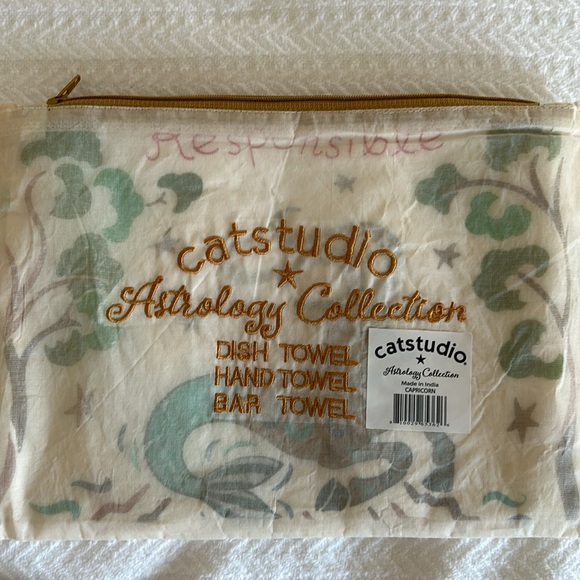 🐐♑️ Catstudio Capricon Dish/Hand Towel - Picture 2 of 2